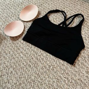 LuluLemon Energy Bra : Long Line in Black - Size 6